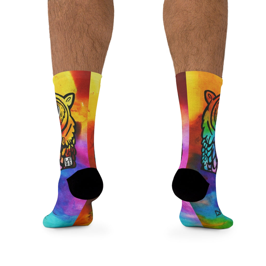 A Ray of Hope  - Rainbow Collection - Lebo Tribe Socks